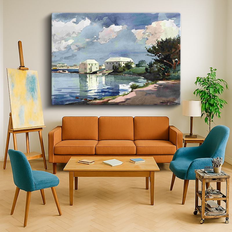 Ressam Kanvas Tablo 1086